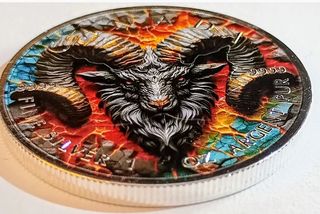 Moneda Plata Aries 2025 Canadá 1oz
