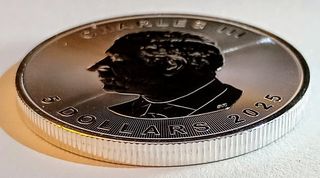 Moneda Plata Aries 2025 Canadá 1oz