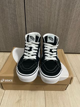 Vans Sk8-Hi Platform - nere