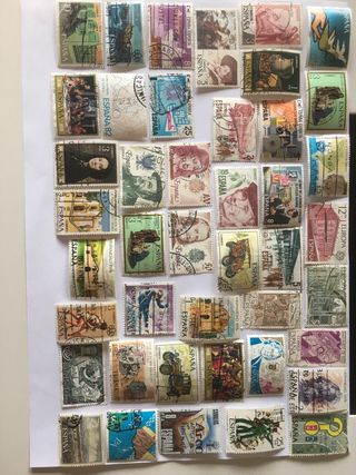 Sellos España (1971-1980): +180