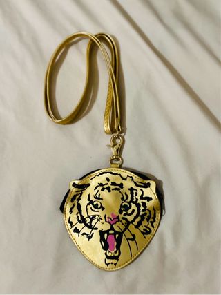 Monedero tigre dorado | bolso bandolera