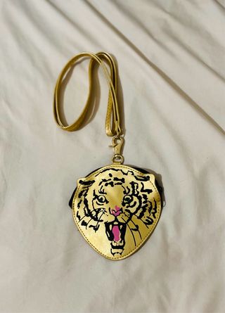 Monedero tigre dorado | bolso bandolera
