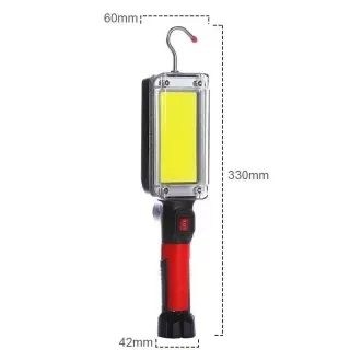 Torcia LED Ricaricabile - Lampada da Lavoro