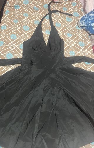Vestito nero elegante in tulle