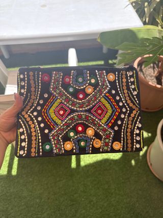 Bolso étnico multicolor