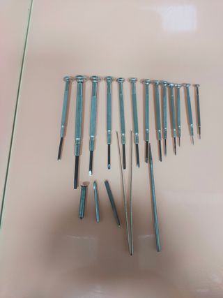 Herramientas relojería vintage