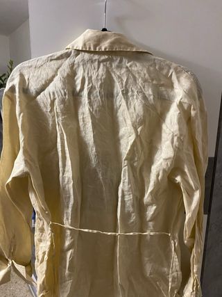 Blusa lino beige