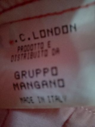 Abito rosso pompiere stile giapponese tg S spacchi