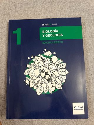 Inicia Biología y Geología 1.º Bachillerato. Li...