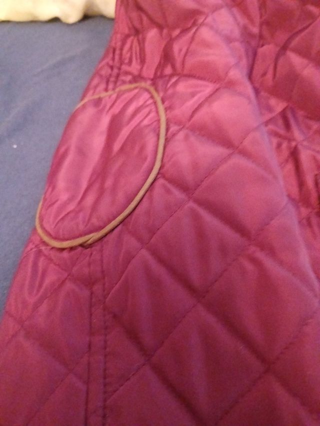 Chaqueta acolchada Deice morada