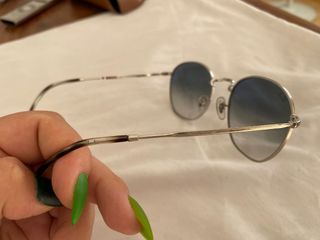 Ray-Ban redondas, azules