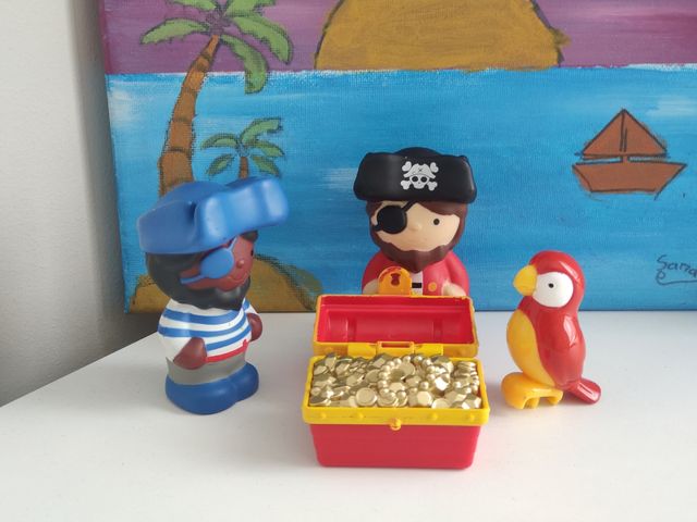 Barco pirata infantil