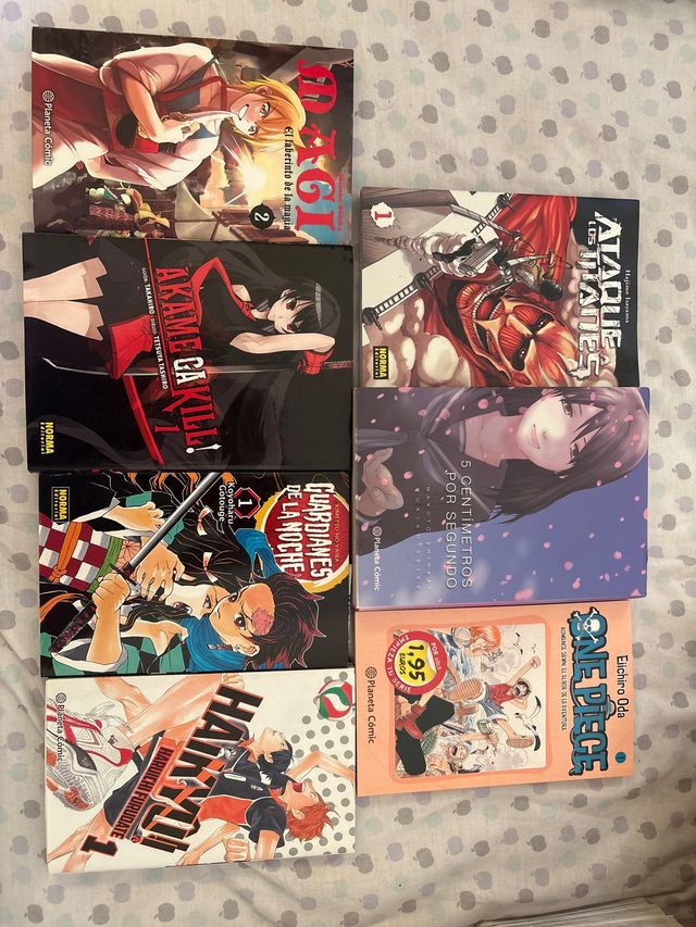 Set de mangas
