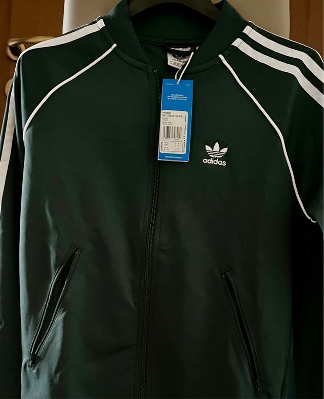Adidas Giacca Verde - Tracktop