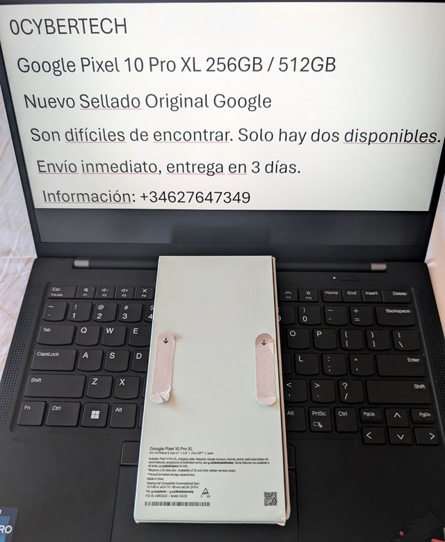Google Pixel 10 Pro XL 256GB Envío hoy inmediato