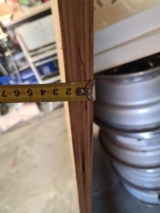 Tablero contrachapado madera nautica