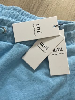 Shorts AMI Paris azul