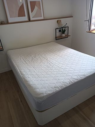 Canapé cama 150cm blanco