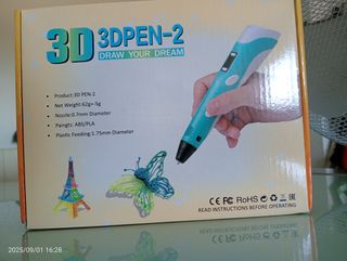 3D Pen-2: Rotulador 3D