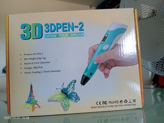 3D Pen-2: Rotulador 3D