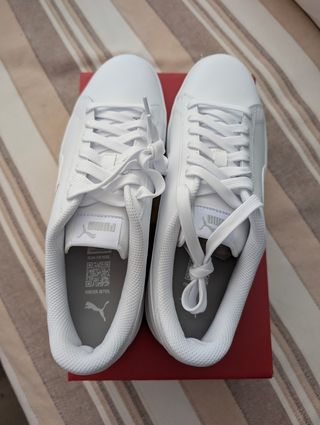 Zapatillas Puma Smash V2 blancas