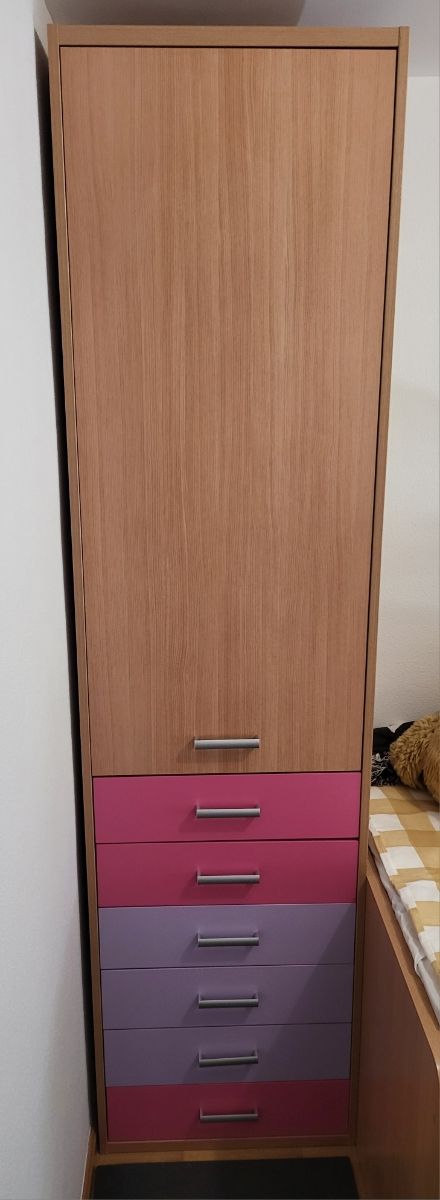 Dormitorio juvenil + escritorio + armario