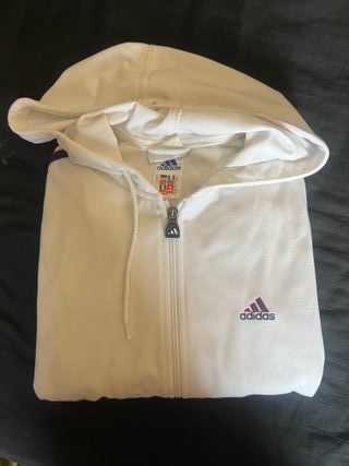 Chaqueta Adidas Vintage blanca
