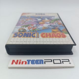 Sonic The Hedgehog Chaos Sega Master System