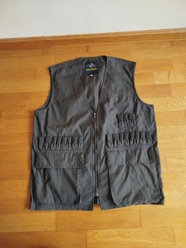 Chaleco Chilloto caza verde oliva