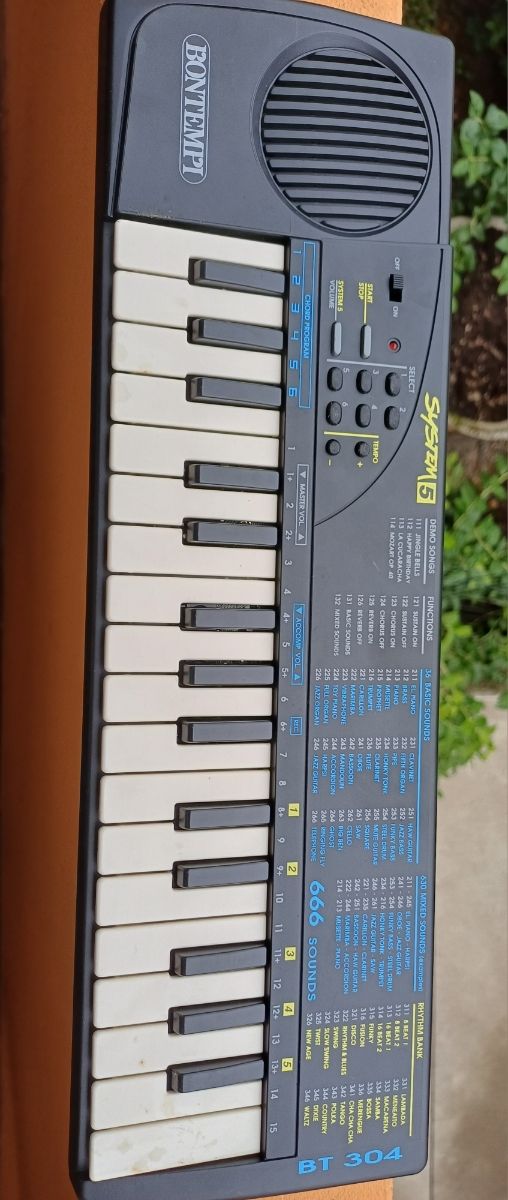 Pianola Bontempi BT 304 - 666 Suoni