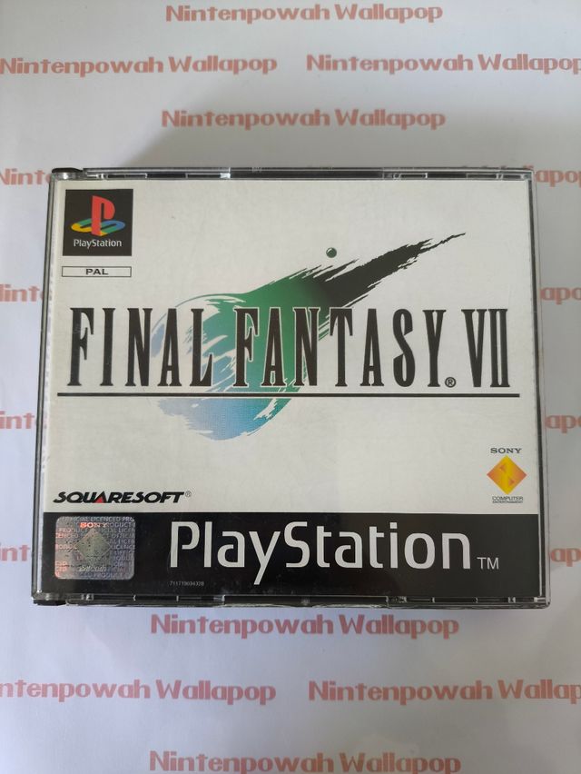Final Fantasy VII PAL inglés - PlayStation
