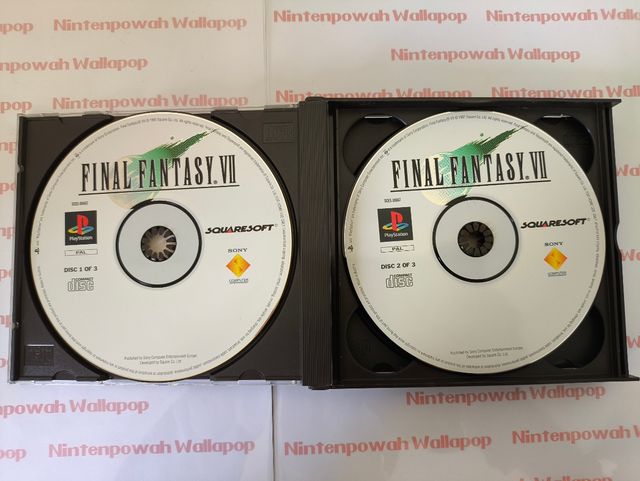 Final Fantasy VII PAL inglés - PlayStation