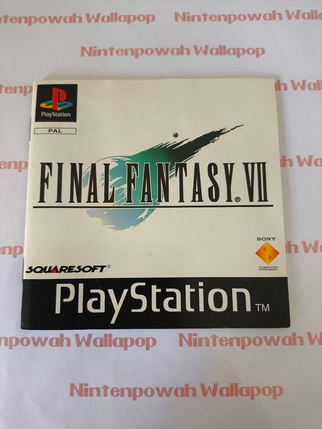 Final Fantasy VII PAL inglés - PlayStation