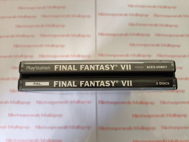 Final Fantasy VII PAL inglés - PlayStation