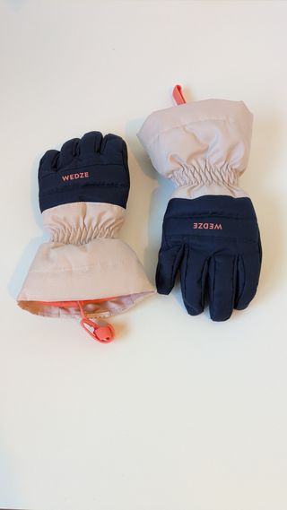 Guantes esquí niña Wedze 6 años