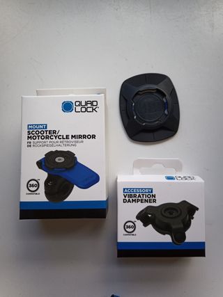  Quad Lock para espejo moto
