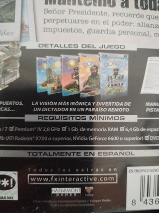 Juego de Pc Trópico Edición Coleccionista 