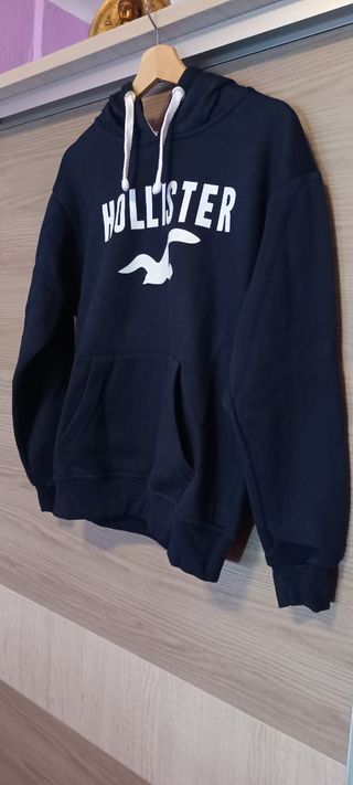 Sudadera Hollister con capucha Azul Marino