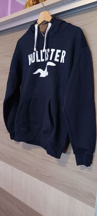 Sudadera Hollister con capucha Azul Marino