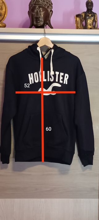 Sudadera Hollister con capucha Azul Marino
