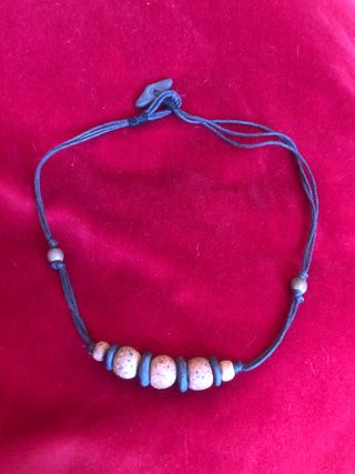 Collana etnica | Corda e Perle