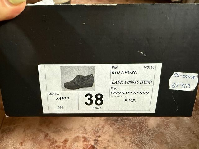 Zapatos piel de ortopedia sin estrenar