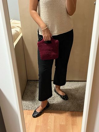 Bolso crochet colores tierra | Handle de trapillo