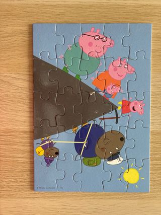 2 Puzzles Peppa Pig Educa Madera