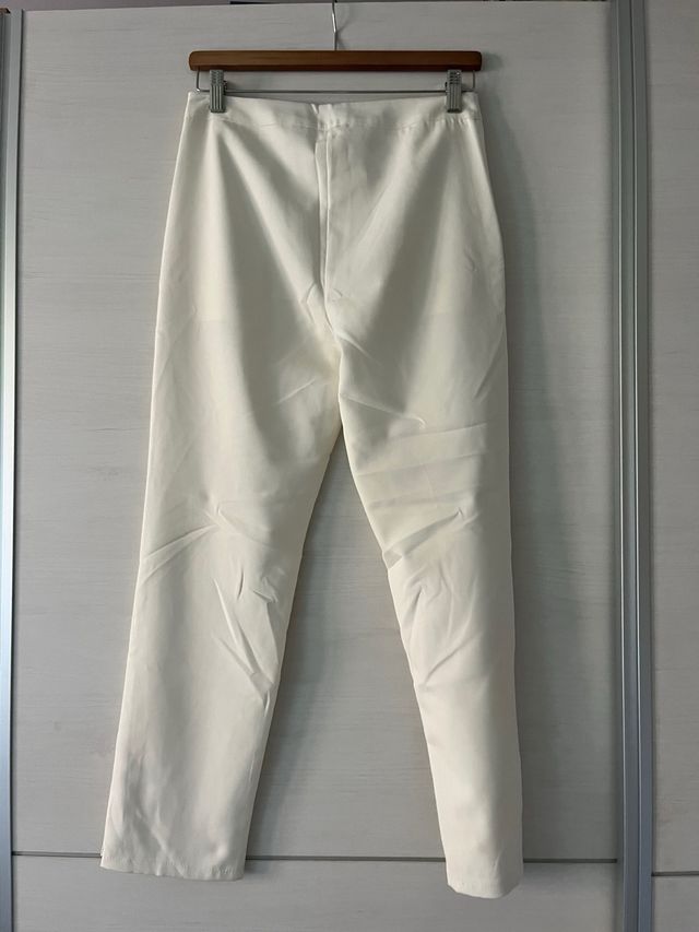 Pantalones blancos Hug & Clau