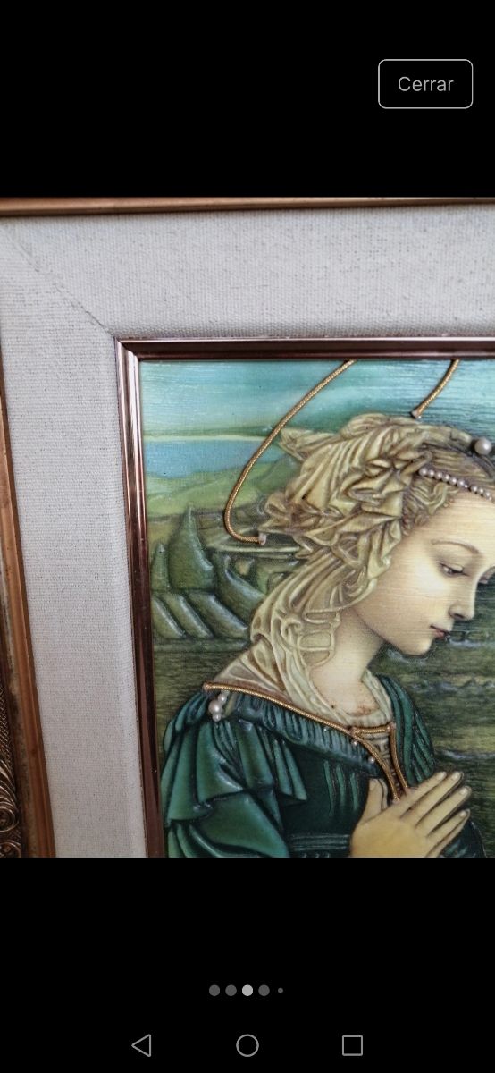 Cuadro Madonna Virgen orando