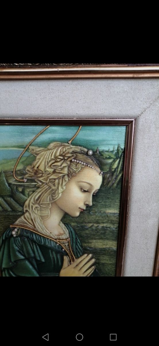 Cuadro Madonna Virgen orando