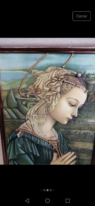 Cuadro Madonna Virgen orando