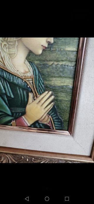 Cuadro Madonna Virgen orando