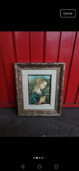 Cuadro Madonna Virgen orando